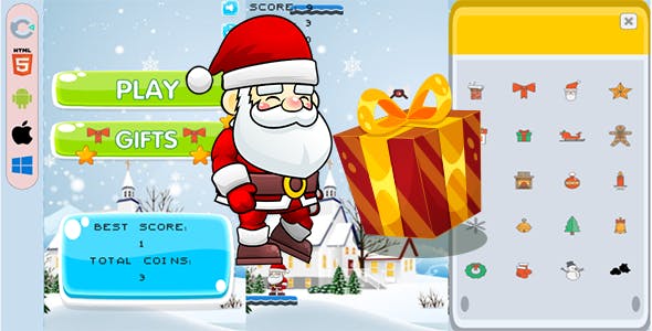 Gifts Collector - HTML5 - Construct 3