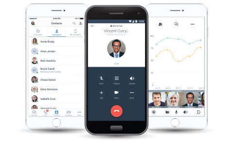 8x8 app offers a unified mobile communications and collaboration experience to users