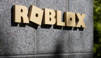 Roblox sign outside of its California headquarters where employees have been told to return to.