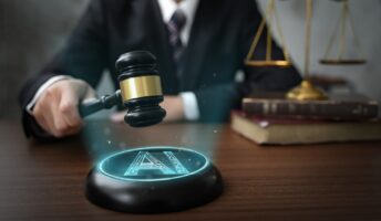 AI regulation in a court room