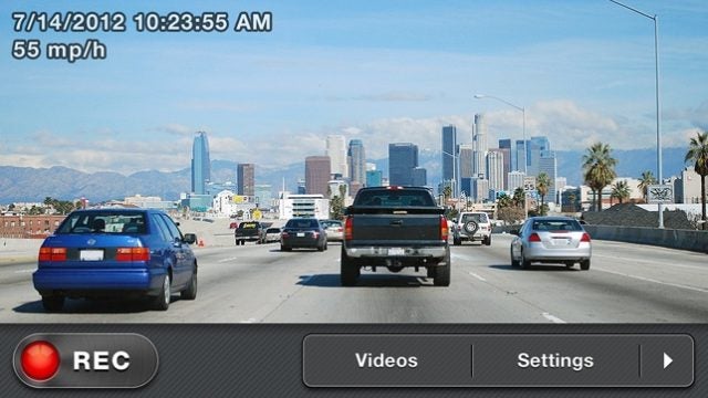 Car Camera dash cam app video footage