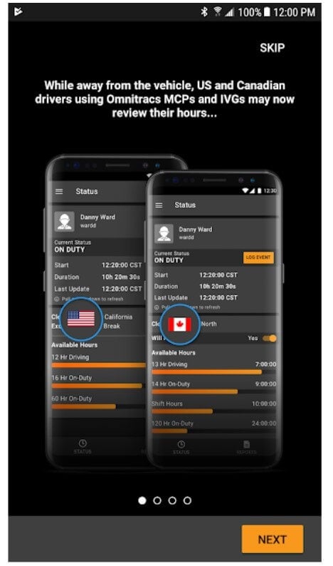 HoursGo mobile app for US and canada