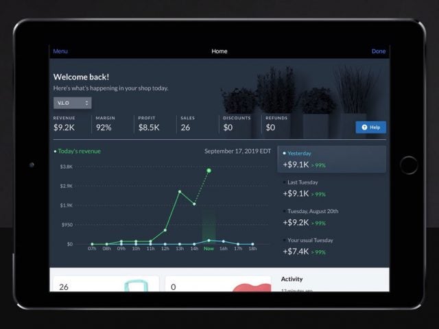 lightspeed ipad app data analysis