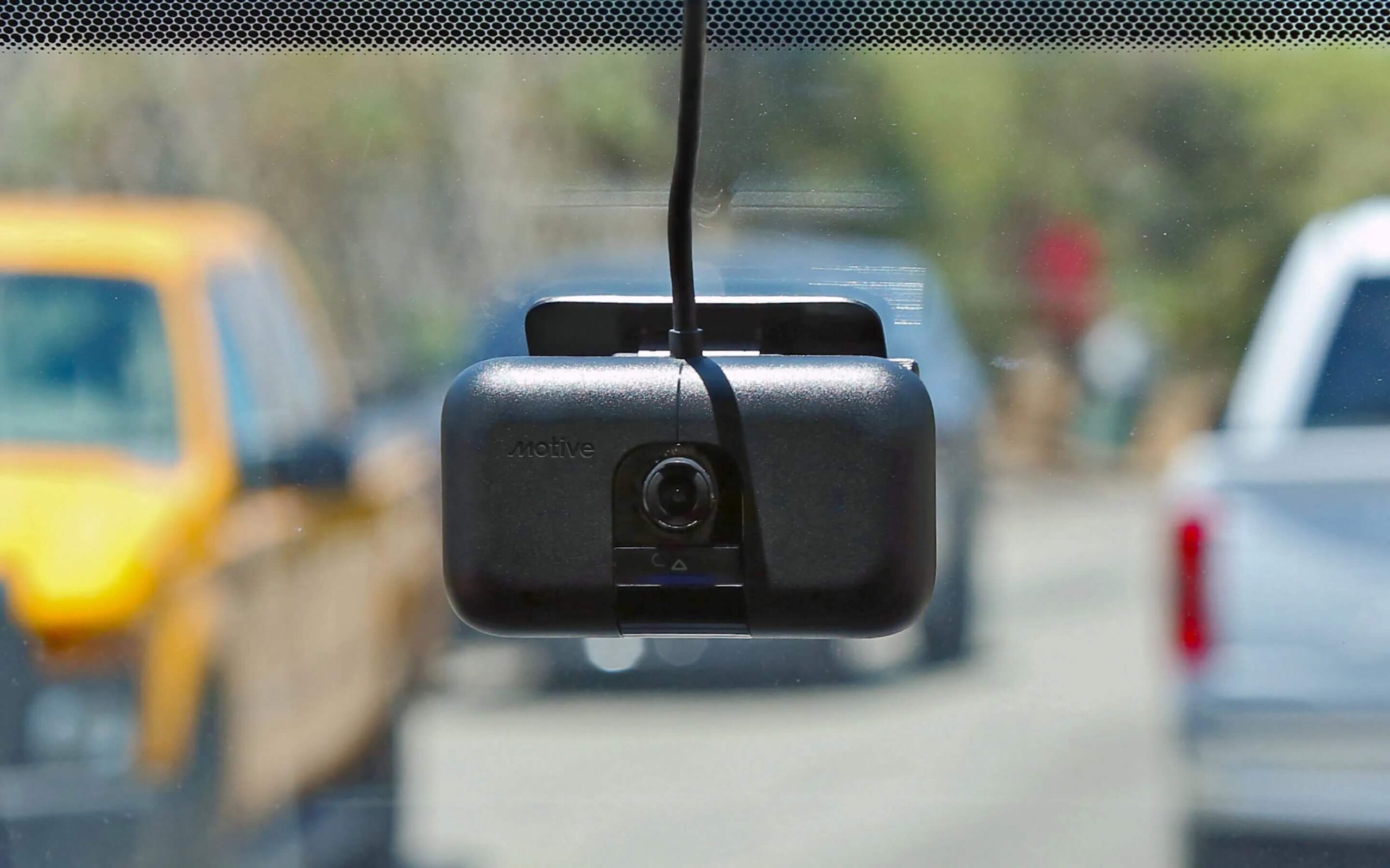 Motive fleet: dual facing dash cams