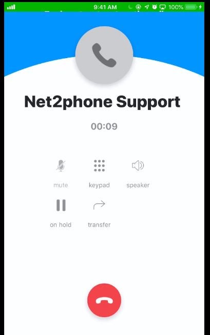 net2phone support