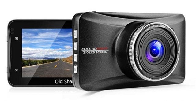 Old Shark dash cam for truckers