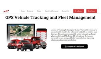 ATTI asset tracking homepage
