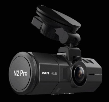 Vantrue N2 pro dual dash cam: Front view
