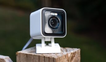 Official press image of Wyze home security camera