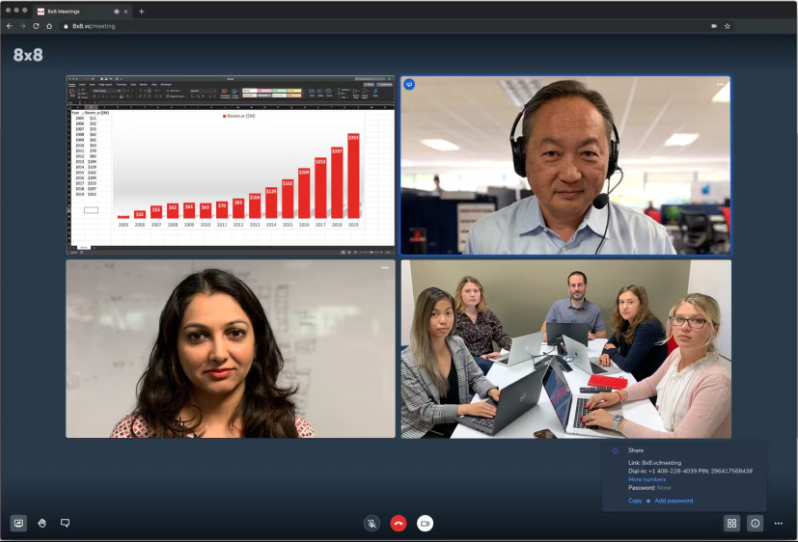 8x8s web conferencing software