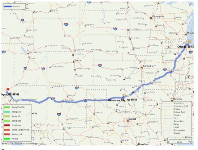TruckingOffice: map